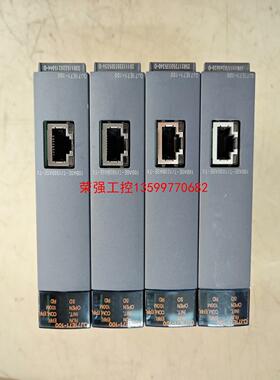 【荣强工控】QJ71E71-100三菱Q系列以太网模块，设备拆机配件，成