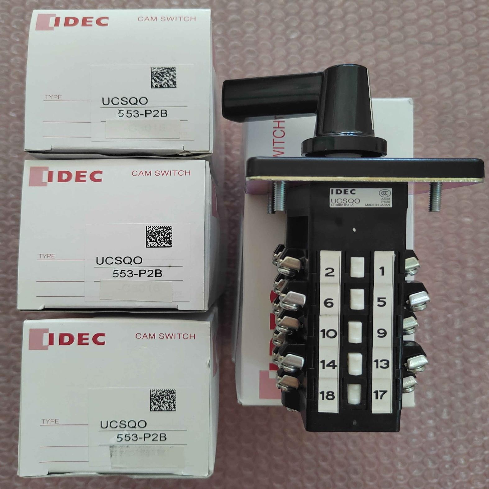 [德峰]和泉按钮凸轮开关 UCSQO-553-P2B 需确定触点电路