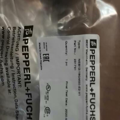 PEPPERLFUCHS倍加福传感器 NBb12-18GM