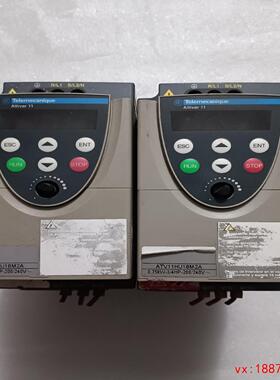 议价：施耐德ATV11HU18M2A，0.75KW 220V 拆机