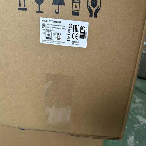 {莱茵电子商行}台达变频器VFD185B43A 便宜卖