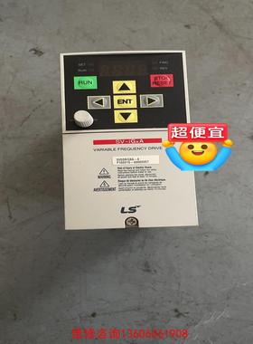 （请询价）LS变频器SV008IGXA-4 成色漂亮0.75KW 38议价