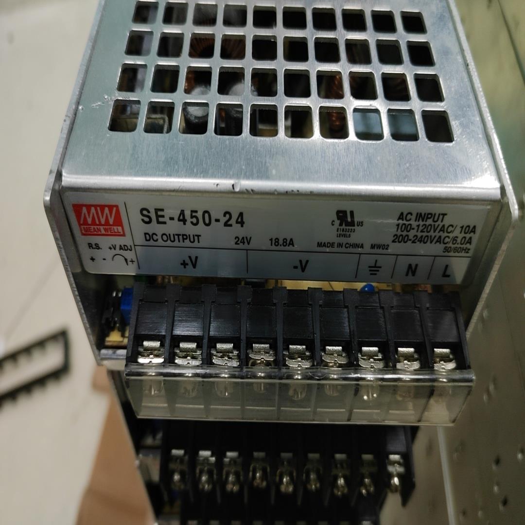 台湾明纬开关电源SE-450-24 24V 18.8A，