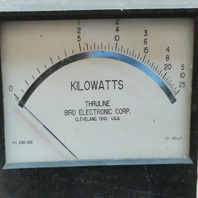 [德峰]BIRD鸟功率计表头kilowatts 2150-230