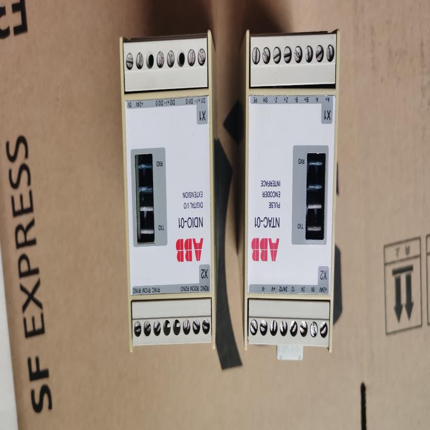 ABB变频器光纤通讯模块 NTAC-01脉冲编码器接口模块