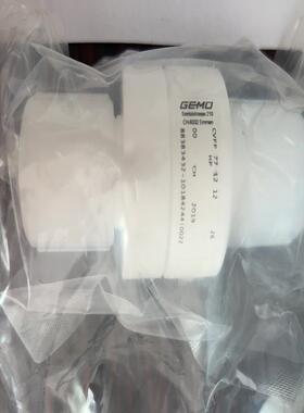 全新原装PFA单向阀 GEMU/盖米CVFF 77 12 1