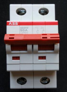 ABB微型隔离开关 SD202/50  2P 50A