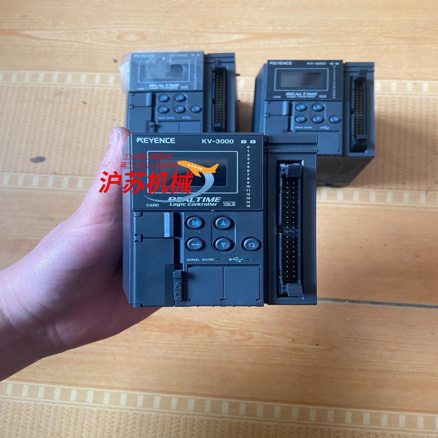 基恩士PLC，KV-3000，件，成色如图，功能正常，便