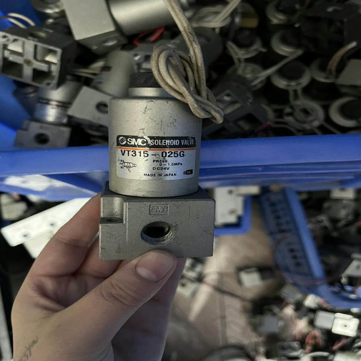 SMC电磁阀 VT315-025G VT315E-0