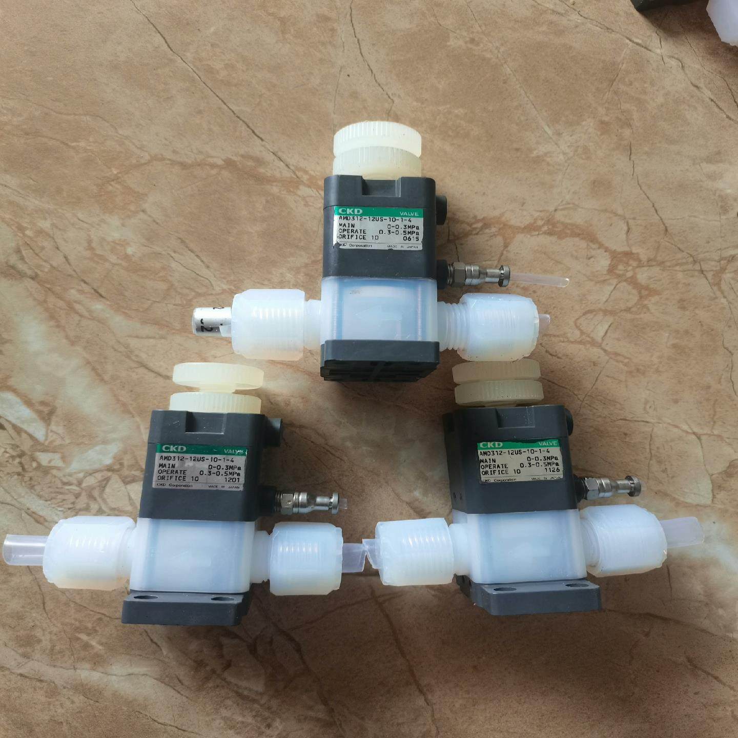 PFA原装CKD气动隔膜阀 手动隔膜阀