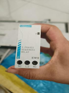 （设备配件）Crouzet相序继电器EWS 84892299拆机件测试正