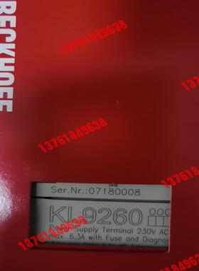 KL9260 KL3064  EL3068 德国beckho