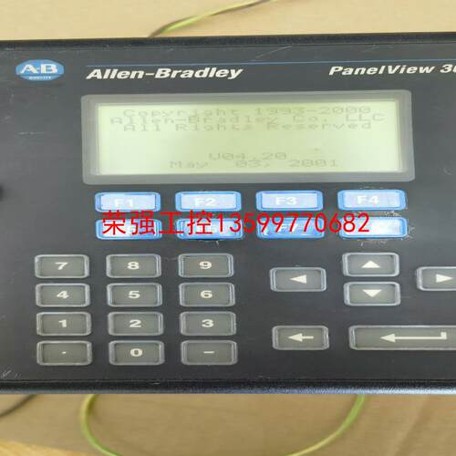 【荣强工控】AB屏2711-K3A17L1功能正常包好，壳子碎了，配件处