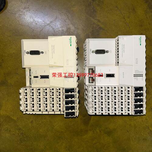 【荣强工控】施耐德PLC（TM258LF42DT）二手拆机，成色如图，功