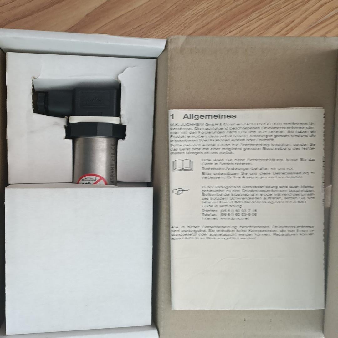 （设备配件）德国JUMO久茂变送器，0 -1.6bar  rel