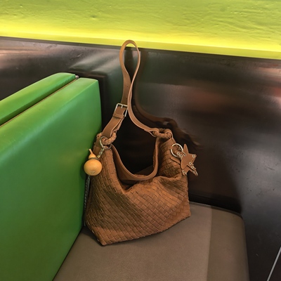 秋冬新款小号麂皮托特包小个子女