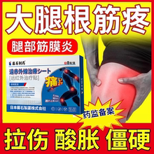 腿部筋膜炎大腿根部内侧筋疼肌肉拉伤劳损酸痛关节神经疼膏药贴EM