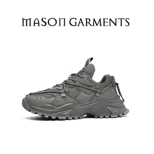 MASON GARMENTS鲨齿2号 秋季新款情侣鞋子舒适耐磨老爹鞋运动潮鞋