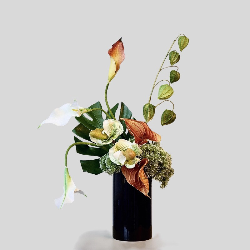 现代轻奢高级仿真花艺 样板房酒仿真花/假花