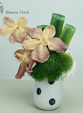 现代家居仿真鲜花儿童房洗手间玄关装饰花艺