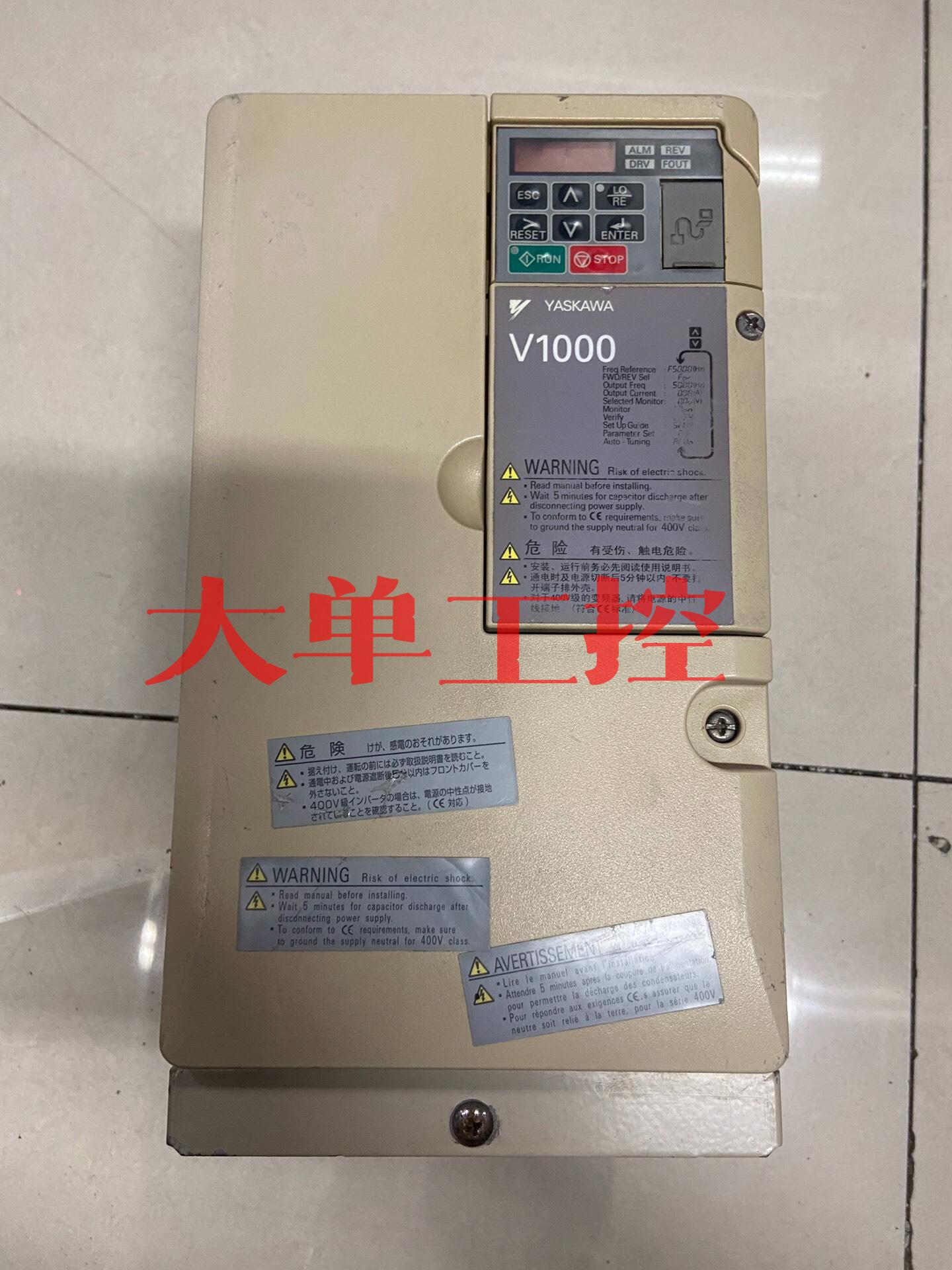 议价 CIMR一VB2A0030FAA安川V1000变频器 7.