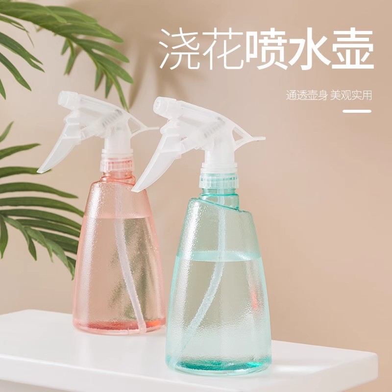新款磨砂彩色喷壶消毒水清洁专图片