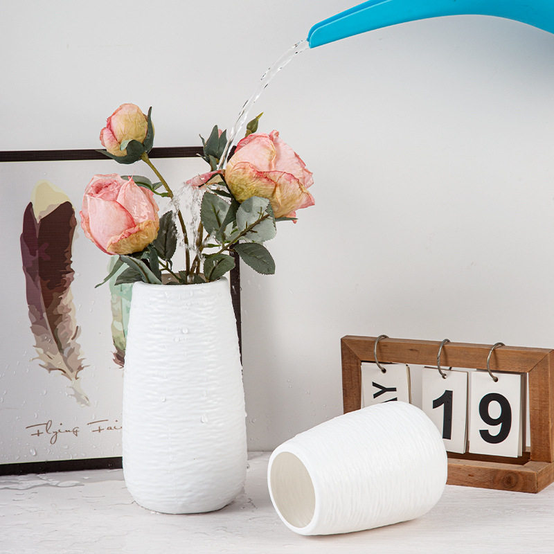 欧式仿陶瓷塑料花瓶水培客厅鲜花插花摆件家居餐桌装饰花瓶,家居饰品,壁饰,淘宝优惠券,粉丝福利购,淘宝优惠卷