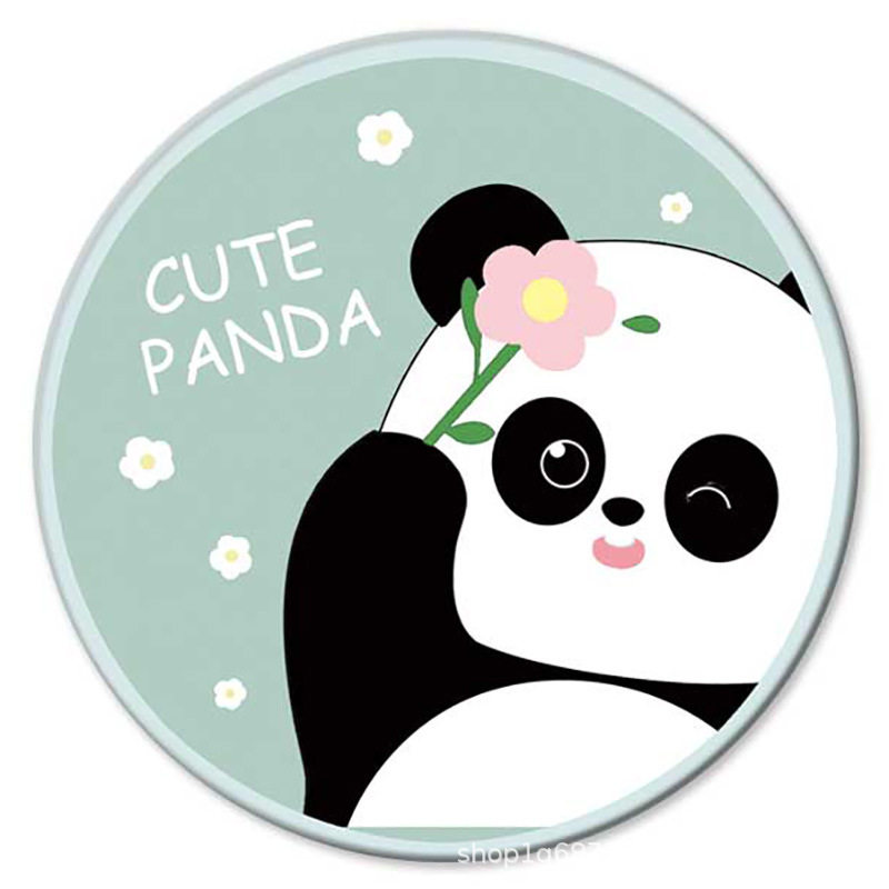成都大熊猫风景旅游景点纪念品可印logo隔热防烫碗垫