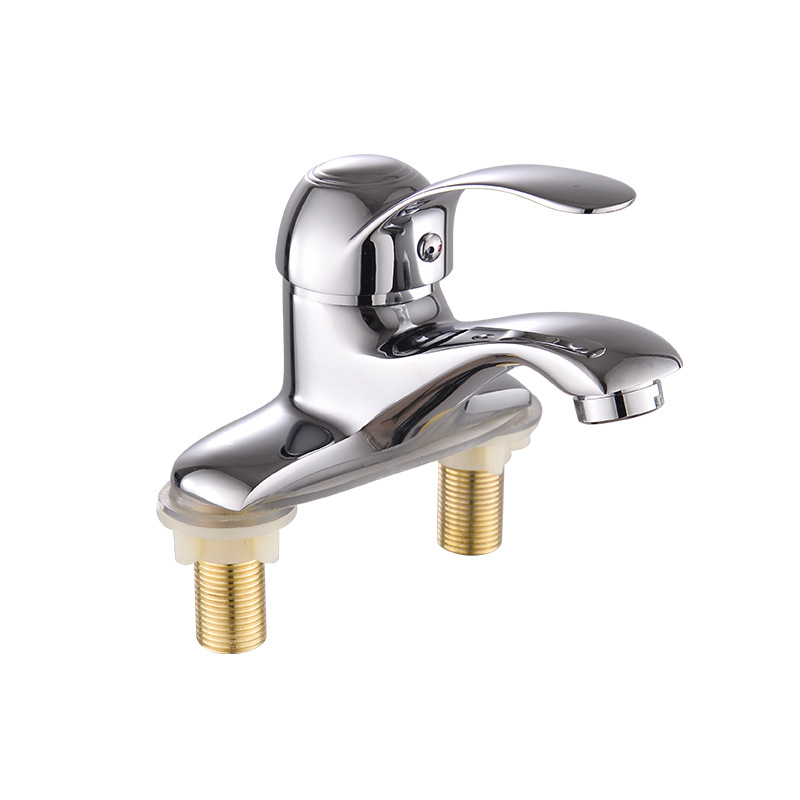 直供铜面盆水龙头单把双孔三孔洗