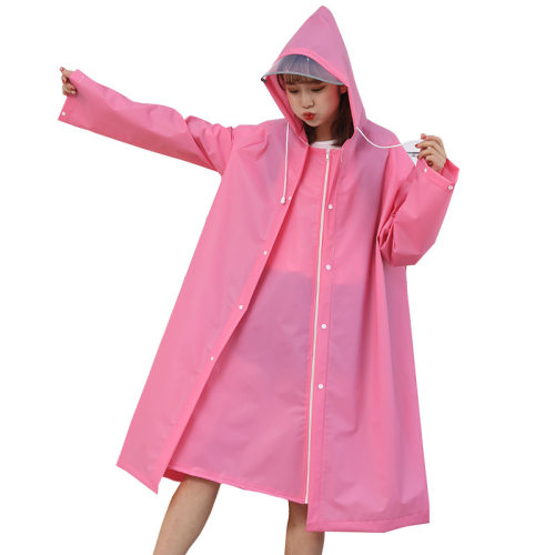 成人男女eva雨衣时尚徒步背包骑