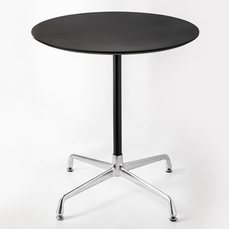 北欧中古风圆桌博主时尚咖啡桌设