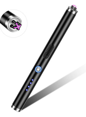 打火机等离子双火电弧电子无焰烧烤蜡烛壁炉露营蜡烛点火器