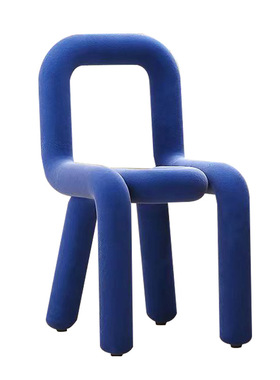 新款 家用卧室化妆台靠背椅子创意Bold Chair凳子设计师创意休闲