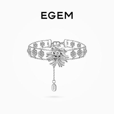 EGEM新中式S925纯银锆石手镯