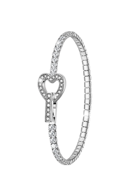 满镶锆石手链女EGEM意境S925纯银