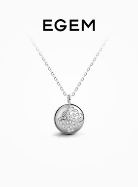 轻奢质感项链女EGEM意境S925纯银