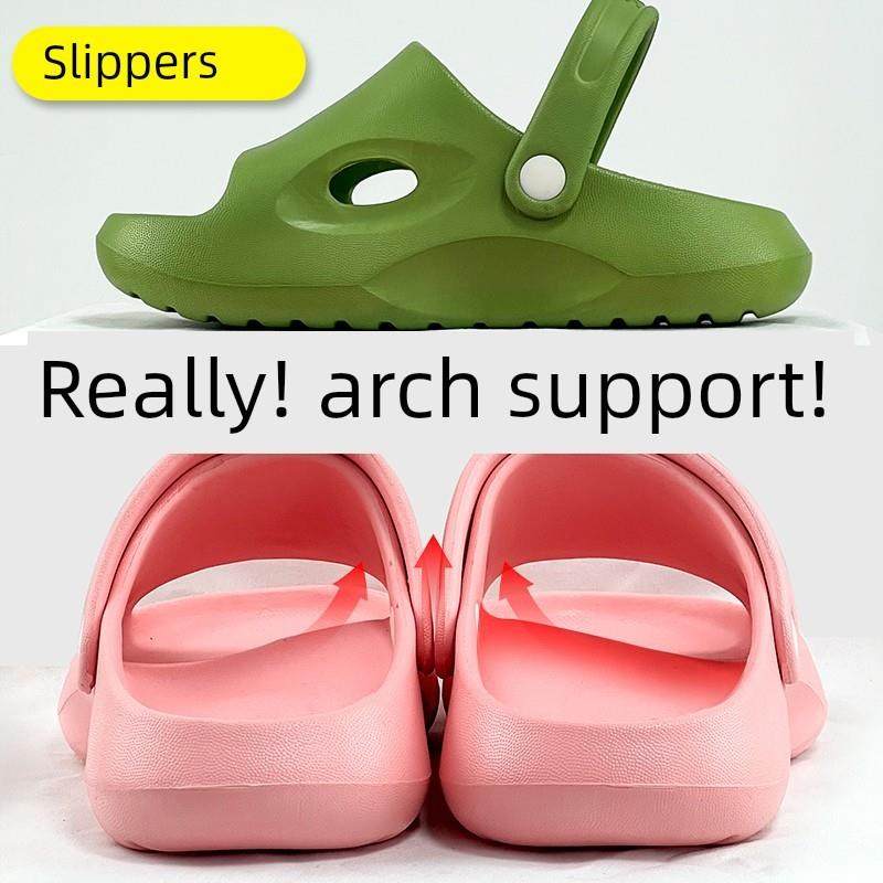 德国儿童足弓拖鞋防滑洞洞鞋足弓支撑扁平足矫正厚底防臭运动凉鞋