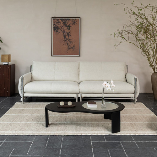 支吾银月布艺沙发客厅