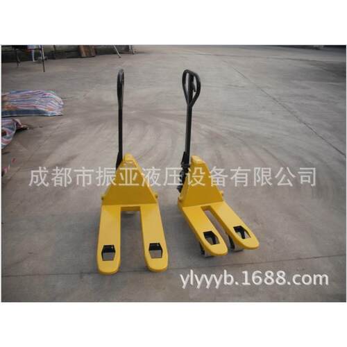 1 2 3吨狭窄型手动搬运车，短小型液压叉车，非标托盘搬运车地牛