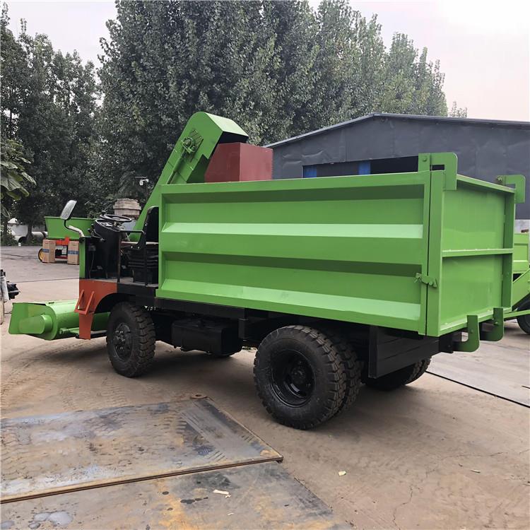 大容积粪污清理设备 牛羊猪舍自动铲粪车 柴油大马力养殖场清粪车