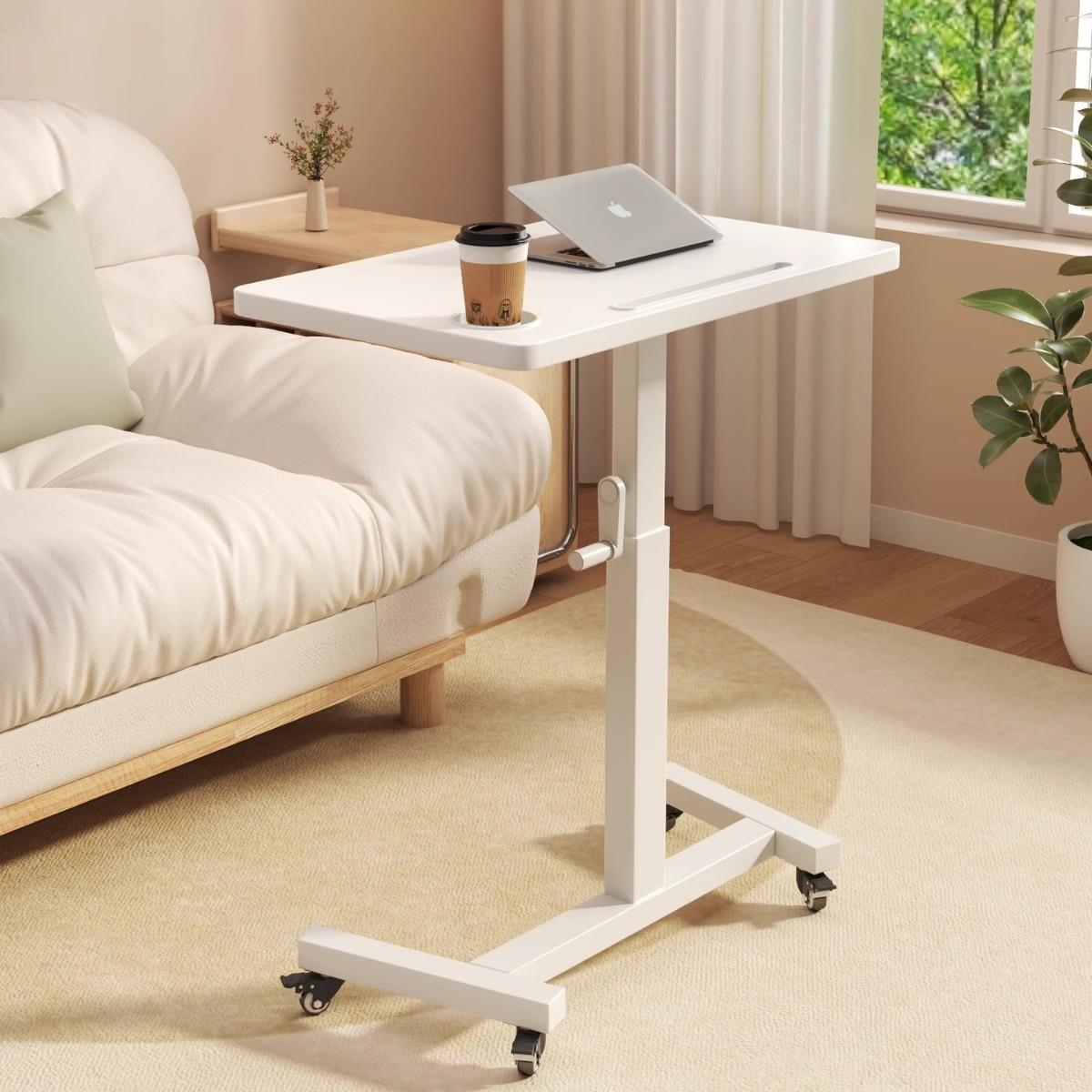 笔记本电脑桌床边桌可升降可移动卧室家用简约小桌子简易学生书桌