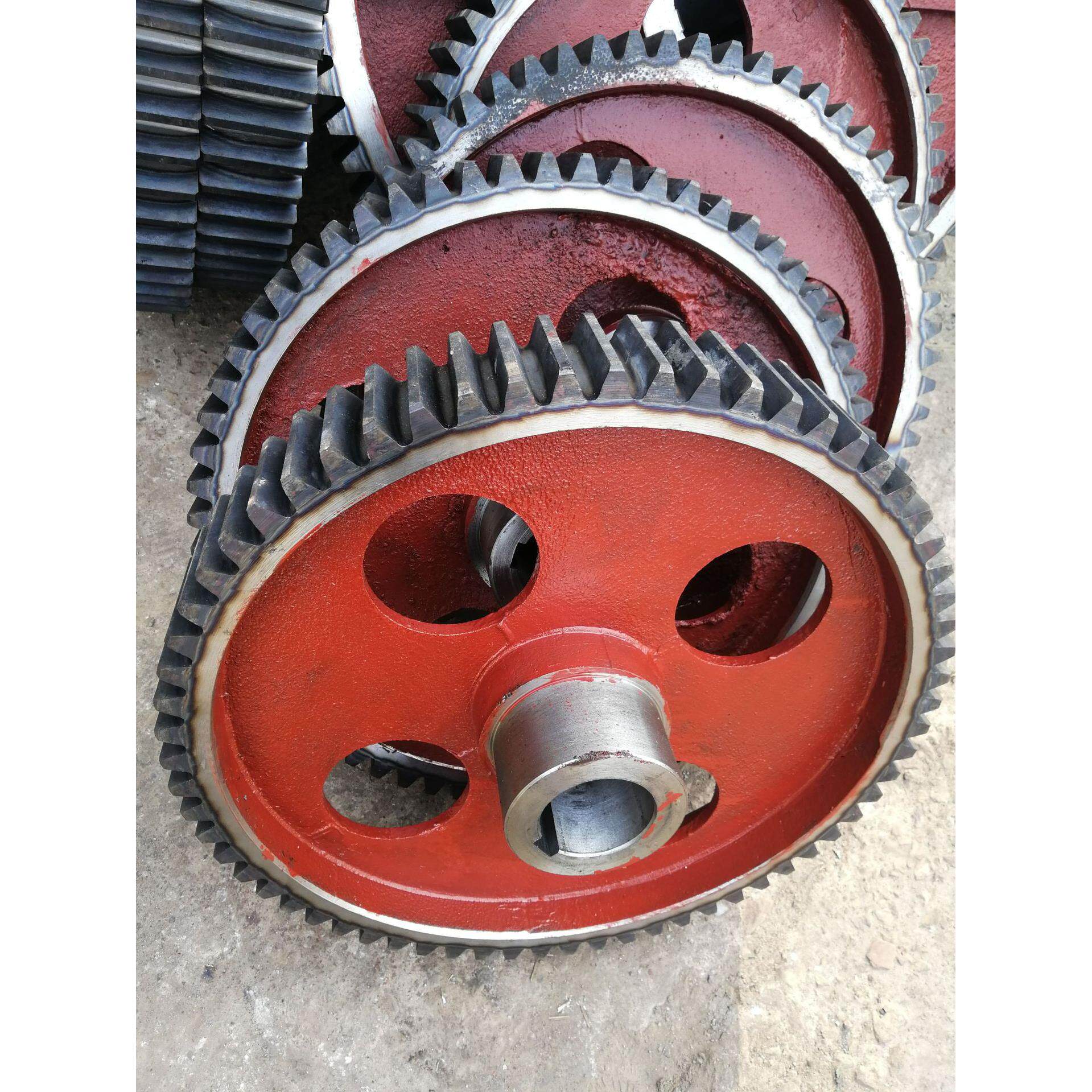 800皮带机同步齿轮 65齿平衡齿轮 皮带输送机齿轮多规格定制 45#