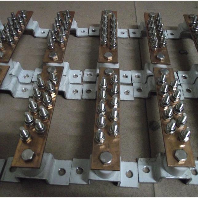 机房接地铜排 等电位紫铜带 机房汇流排 40*4紫铜排带母排