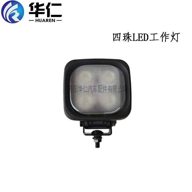 工程机械配件 四珠LED工作灯,适用于装载机、叉车、挖机等