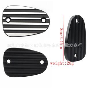 适用凯旋BONNEVILLE T120 T100 BOBBER 1200 刹车上泵盖油泵盖