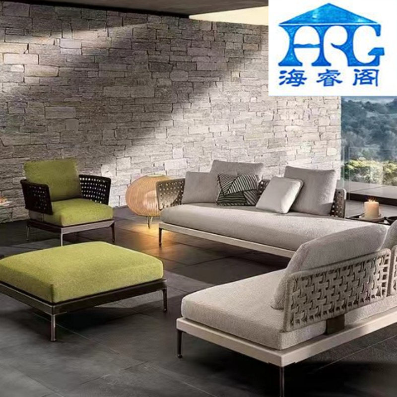 户外沙发北欧室外花园阳台别墅庭院藤编休闲转角沙发椅家具组合,住宅家具,户外沙发,淘宝优惠券,粉丝福利购,淘宝优惠卷