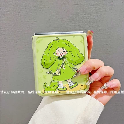 ins风小清新森林女孩适用华为novaflip手机壳新款高级感pocket2网红爆款手机壳p50pocket防摔外壳保护套女生
