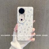 ins风创意镂空满屏發字适用vivos19 s15防摔保护套女 s16pro网红手机套s12 s18pro手机壳新款 高级感小众s17