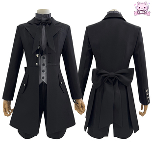 控想派系黑执事啵酱COS服夏尔小恶魔礼服款C服常服面料