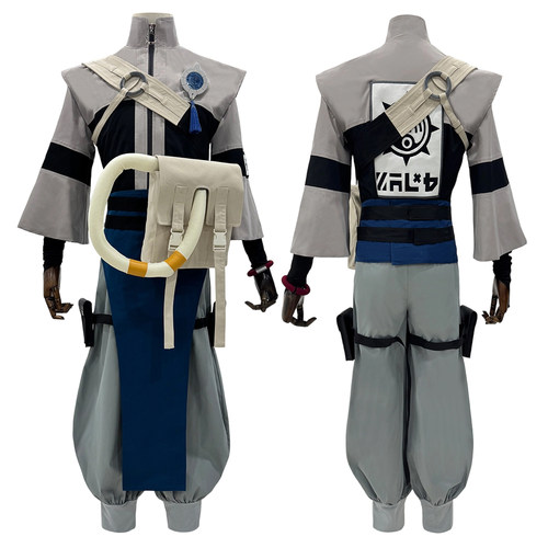 废渊战鬼赞卡COS服道具背包全套